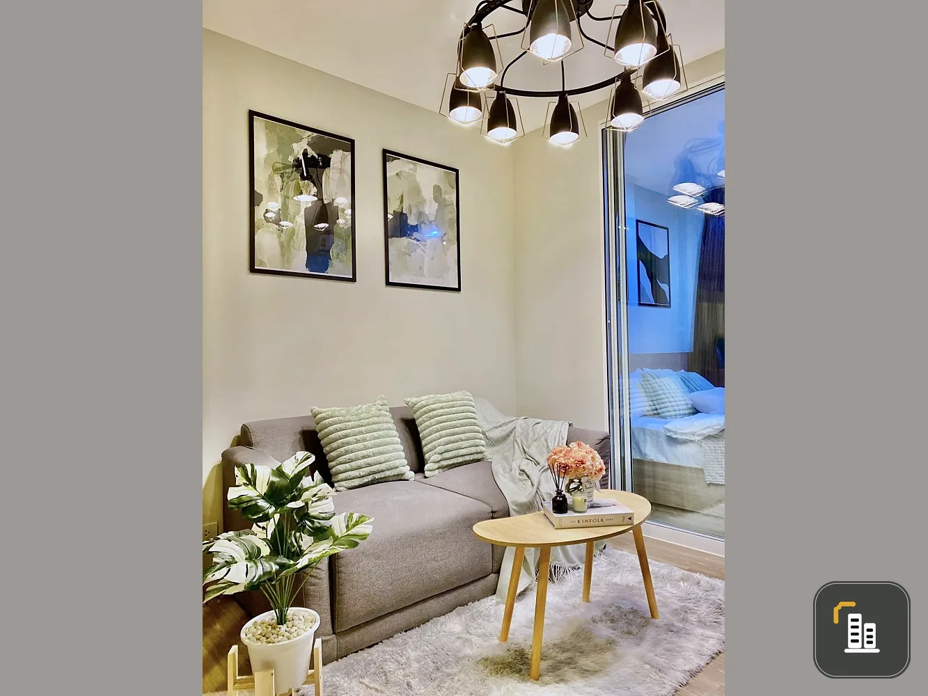 Condo for sale, Moniiq Sukhumvit 64, beautifully decorated room, elegant, 2nd floor, good weather, complete facilities, buy now