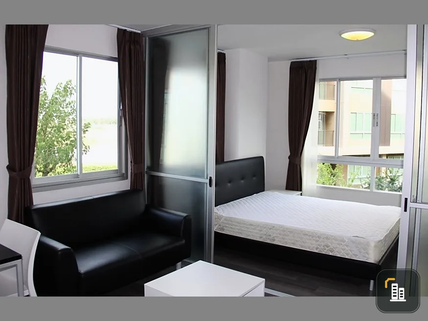 For rent, the best corner room in the project, very beautiful! 2 views, left garden, right pool, large room 30.8 sqm, very good price!