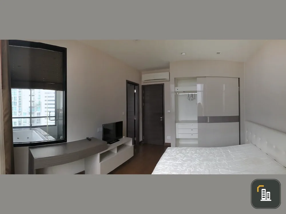 Condo for rent, Ivy Ampio, room window facing north, fully furnished, near MRT, good location, ready to move in, book now!
