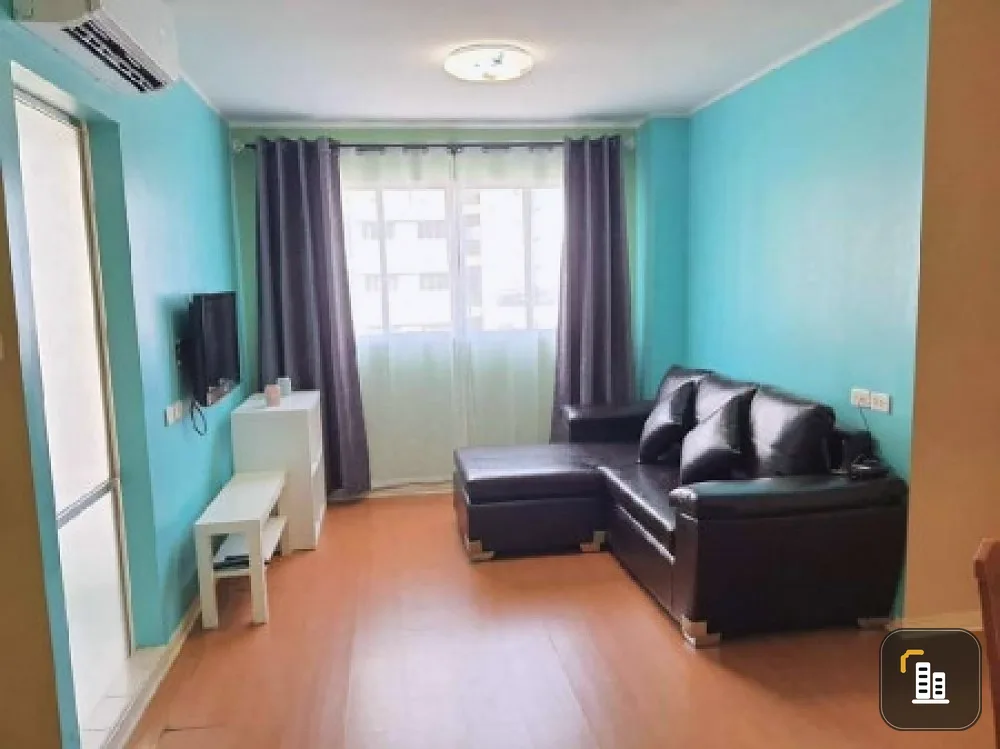 Condo for rent, Lumpini Condo Town Ramintra - Nawamin, airy, airy, very natural view.