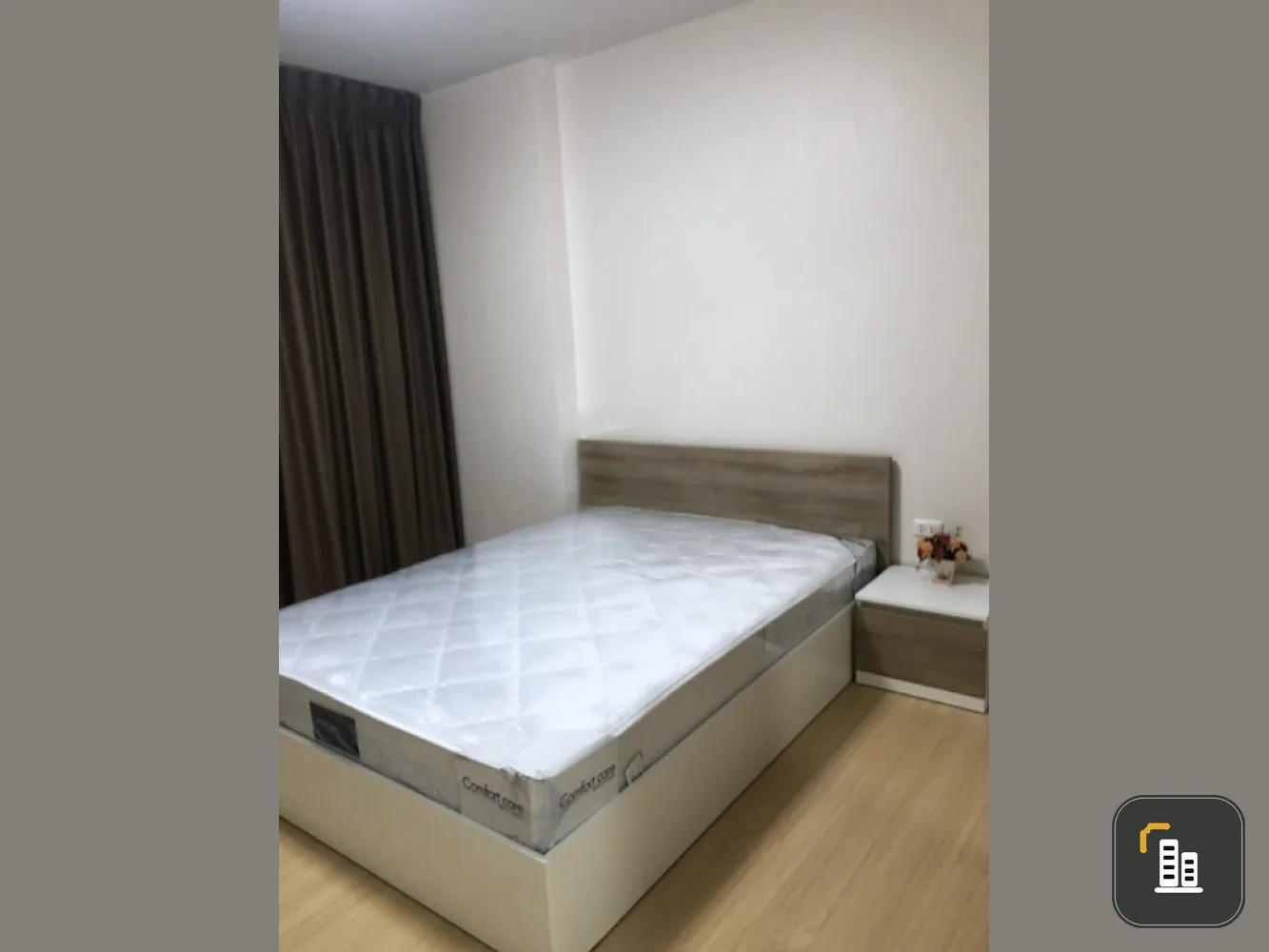 Condo for rent, Supalai Veranda, Rama 9, not hot room, beautiful decoration, fully furnished, ready to move in. Don't miss it!