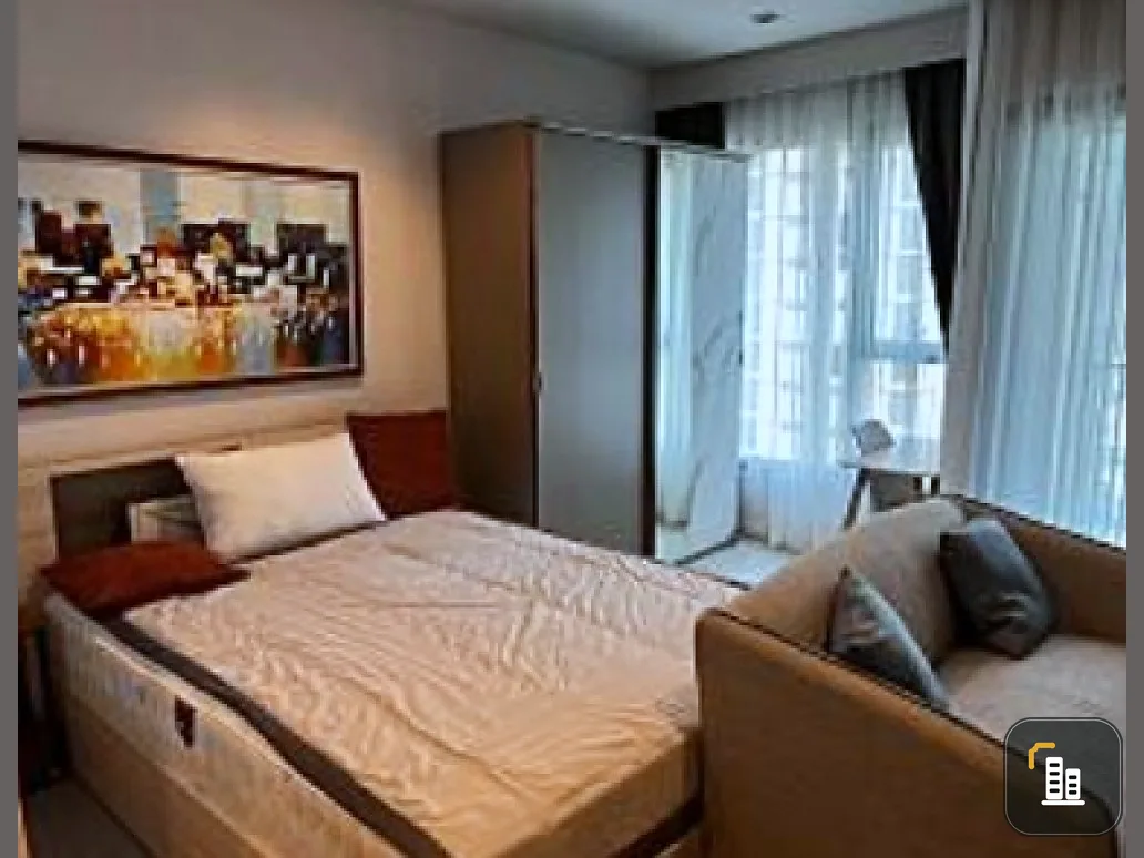 For rent Life Asoke - Rama 9 Nice room with full facilities Hurry up to reserve it. Don't miss it.