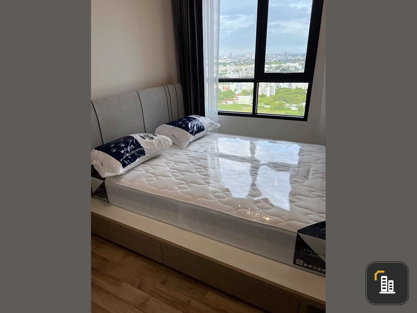 Condo for rent, Niche Mono, Sukhumvit-Bearing, high floor, new room, ready to move in, convenient transportation, don't wait!!