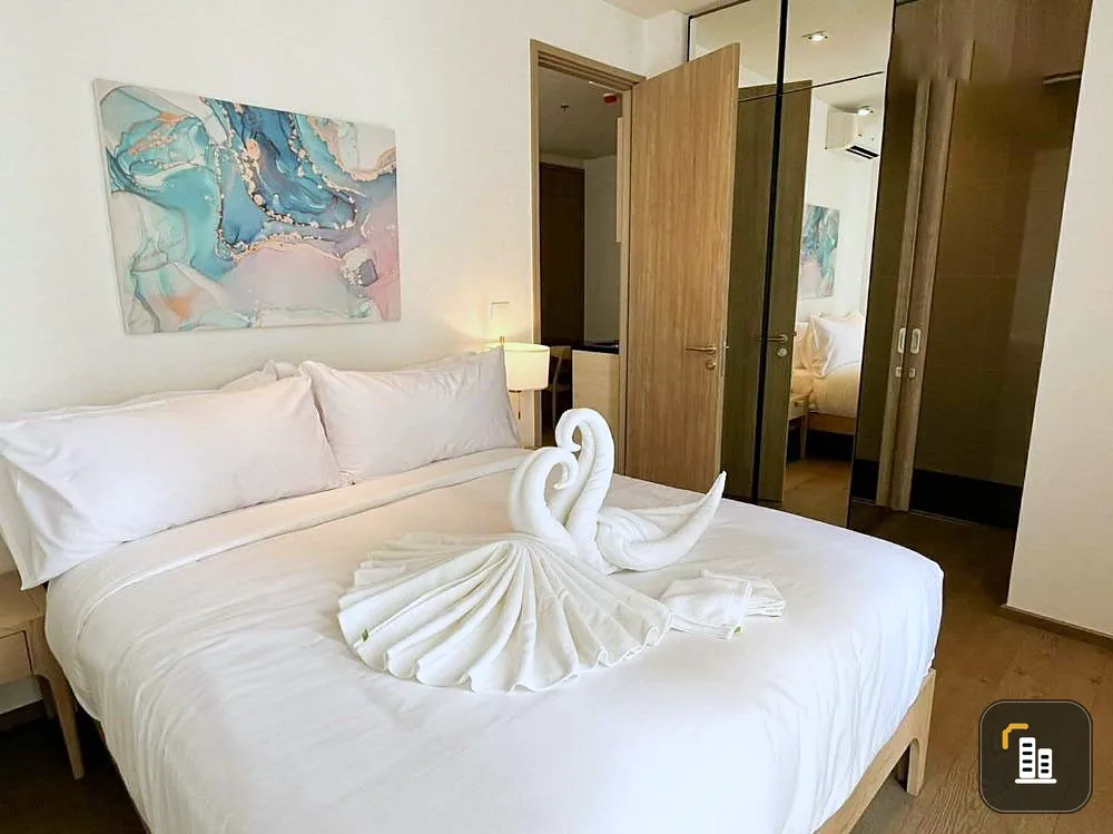 Condo for rent, Park 24 Origin, Phrom Phong, fully furnished. Electrical appliances are ready to move in. Hurry up to reserve!