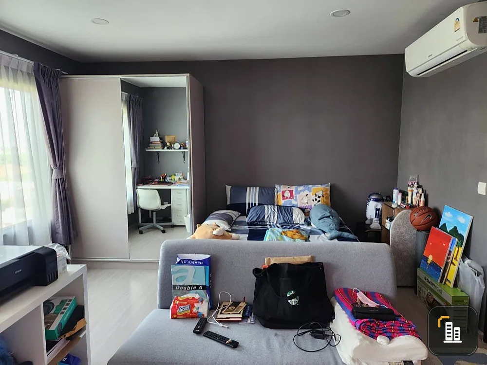 Quick sale!! Condo Aspire Sukhumvit-On Nut, 7th floor, Building B, beautiful view, nice room, book now!!