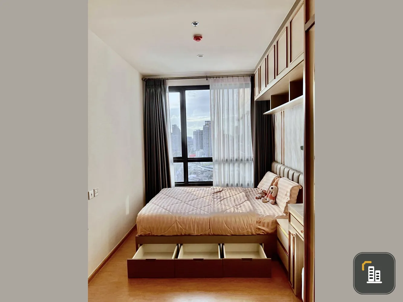 Condo for sale/rent, Maru Ladprao 15, nice decoration, good built-in, 17th floor, high view, excellent, do not overlook