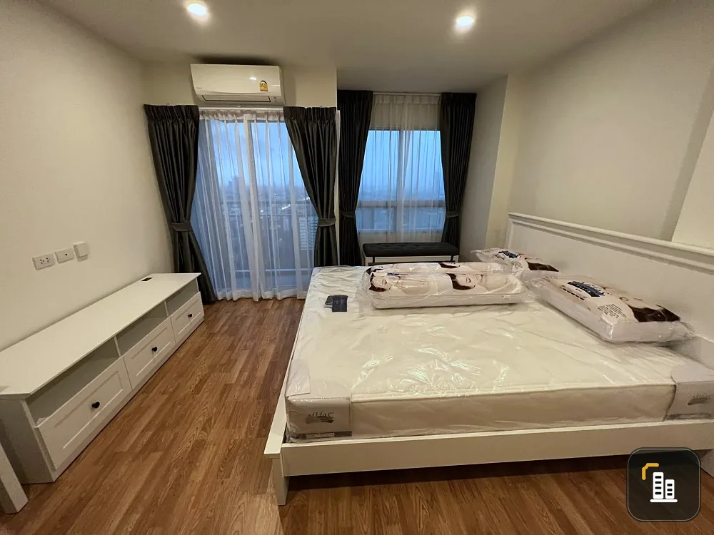 Condo for sale / rent, Lumpini Ville Phatthanakan-Srinakarin, beautiful room, on the cover, fully furnished as shown in the picture.