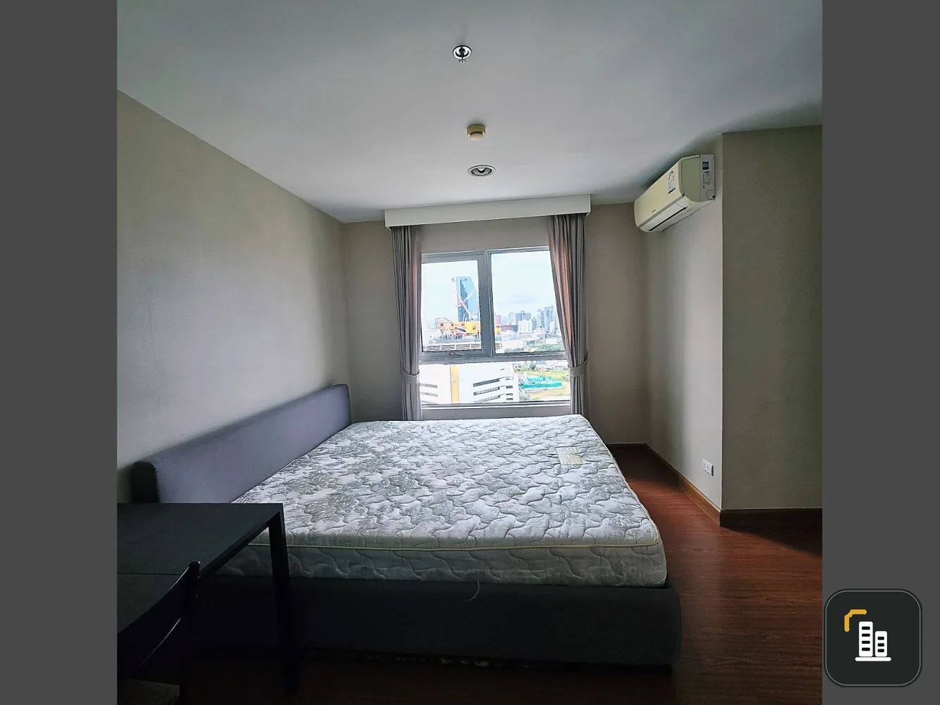 For rent!! Belle Grand Condo Rama 9, 19th floor, A1 building, fully furnished, ready to move in. Don't miss it!!