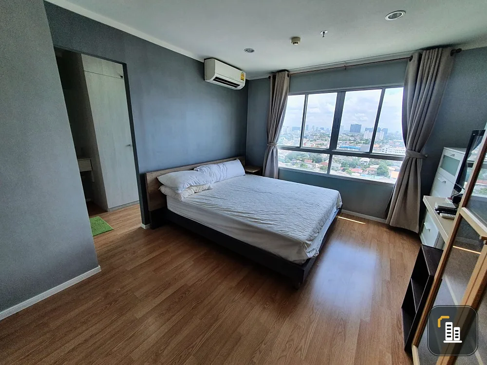 Condo for sale/rent Lumpini Ville Prachachuen-Phongphet 2, super wide room, 17th floor, clear view, hurry up to reserve.