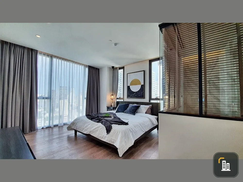 Condo for rent, Munich Sukhumvit 23, high floor, fully furnished, complete electrical appliances, ready to move in, don't wait, urgent!!
