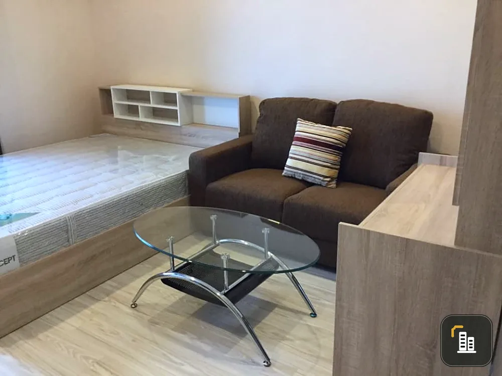 Sell/Rent Ideo Mobi Sukhumvit Eastgate Condo, Studio room, 27th floor, ready to move in, near the BTS. Don't miss it!!