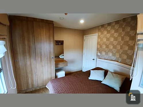 Condo for rent at U Delight Rattanathibet, nice room, warm colors, cute wallpaper, 6th floor, good price, book now