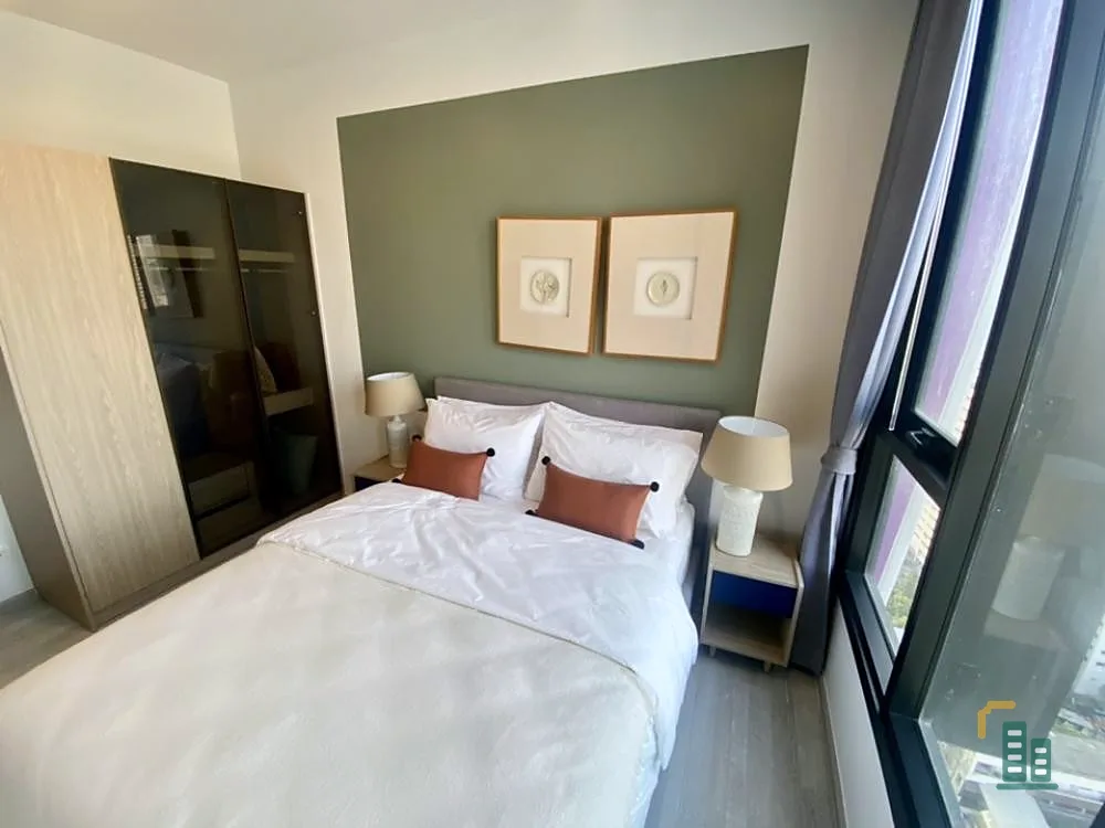 Condo for rent, XT Ekamai, beautiful room, high floor, good view, near BTS, convenient transportation, ready to move in, hurry and book now!