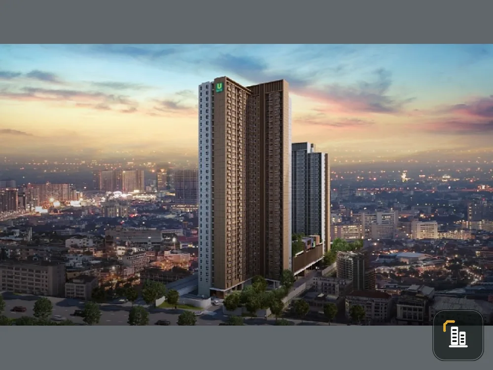 Condo for sale, U Delight at Talat Phlu Station, north, cool breeze, not hot in the morning and afternoon, don't wait.