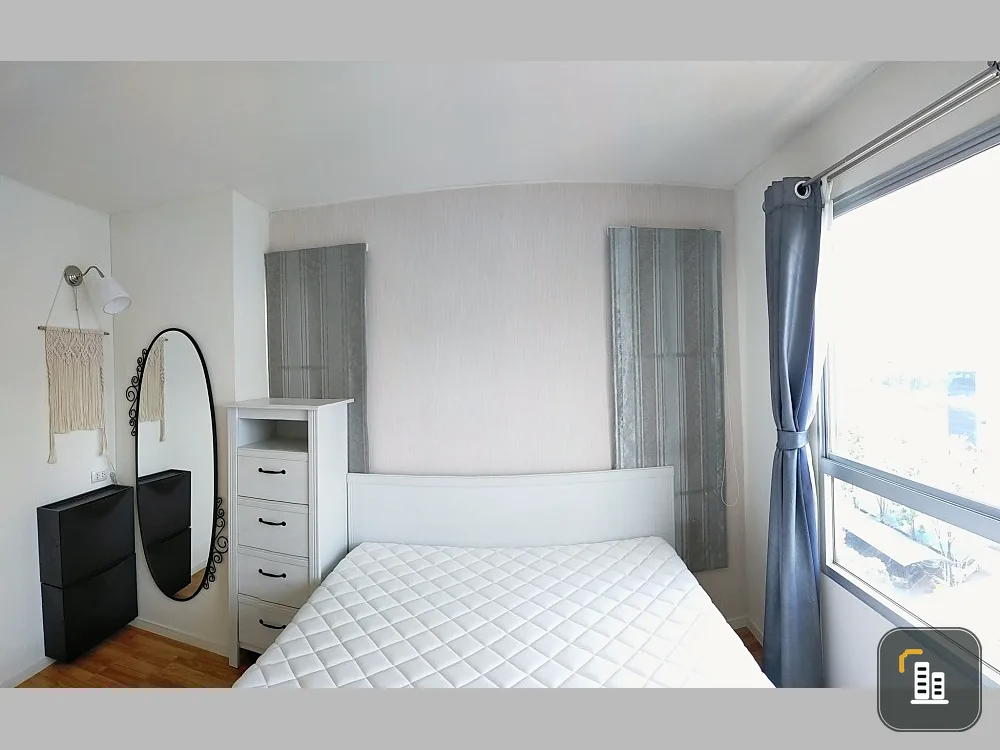 Sell / rent Condo Lumpini Ville On Nut - Lat Krabang 2 corner room decorated as in the picture, can't miss it.