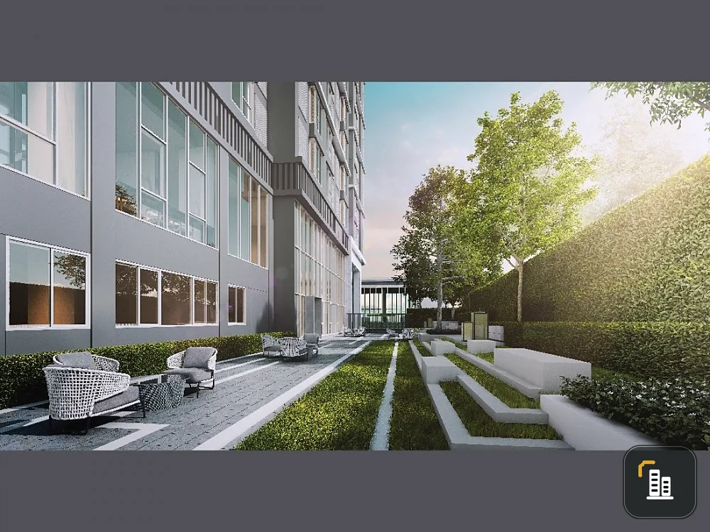 Condo for sale, De Lapis Charan 81, next to BTS, ready to move in, good location, new room, hurry to reserve before it's gone!