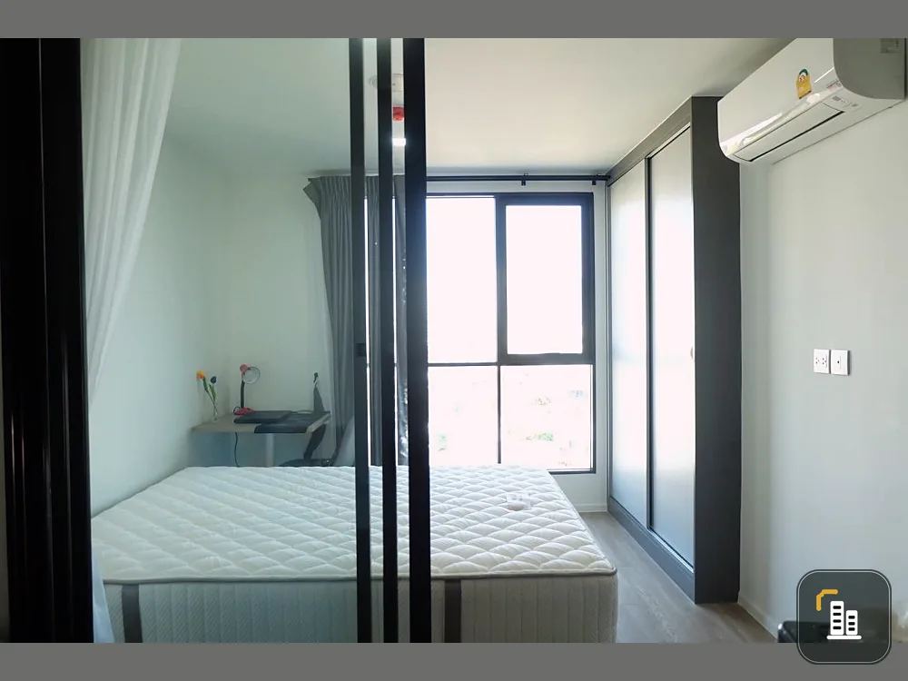 Selling Atmoz Ladprao 15, 8th floor, on the top, clear view, furnished and electrical appliances ready to move in. Hurry up to reserve before it slips