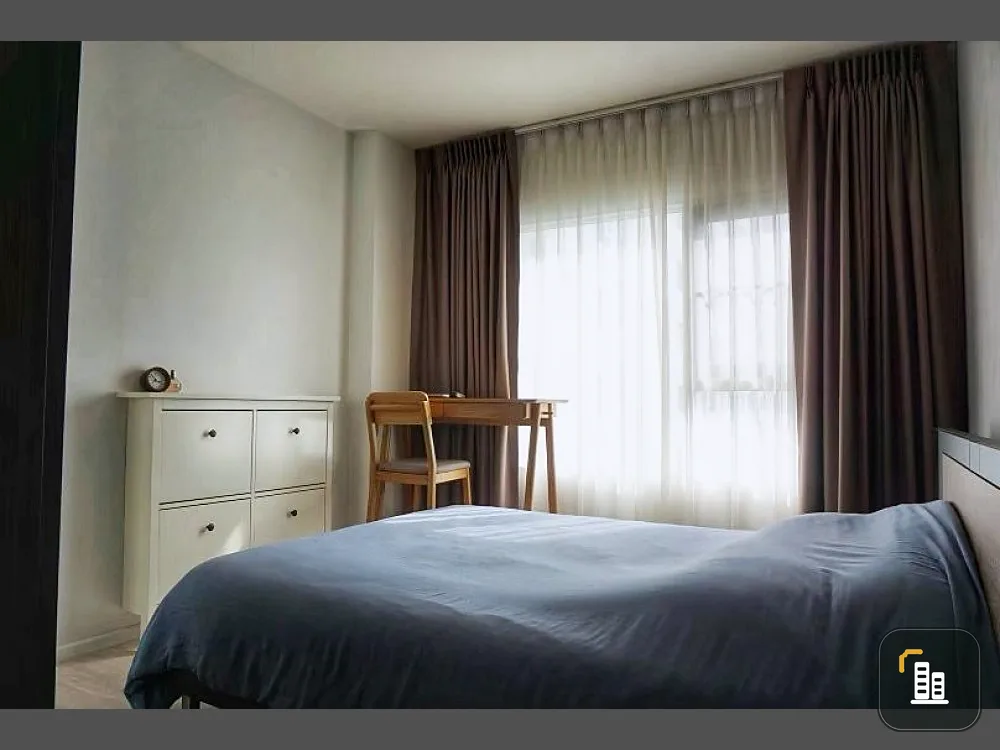 For sale, for rent!! Condo Aspire Sathorn-Tha Phra, complete equipment. Furniture + electrical appliances ready to move in. Reserve now!!