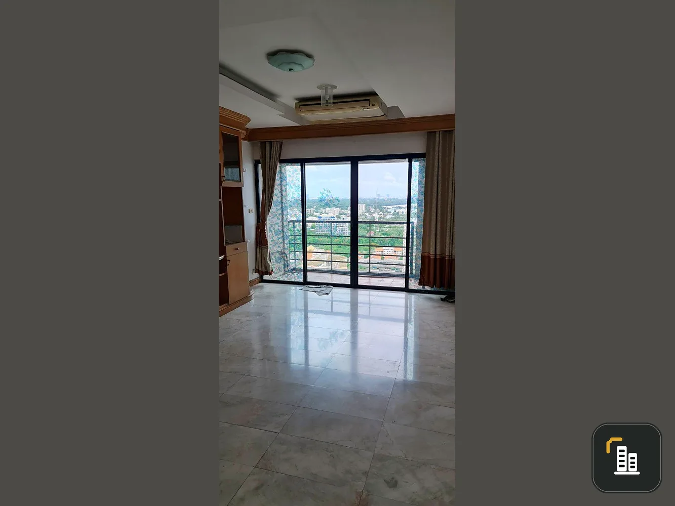 Quick sale!! Sathorn Gardens Condo, 26th floor, Building B, Chao Phraya River view, beautiful room, ready to move in, don't miss it!!