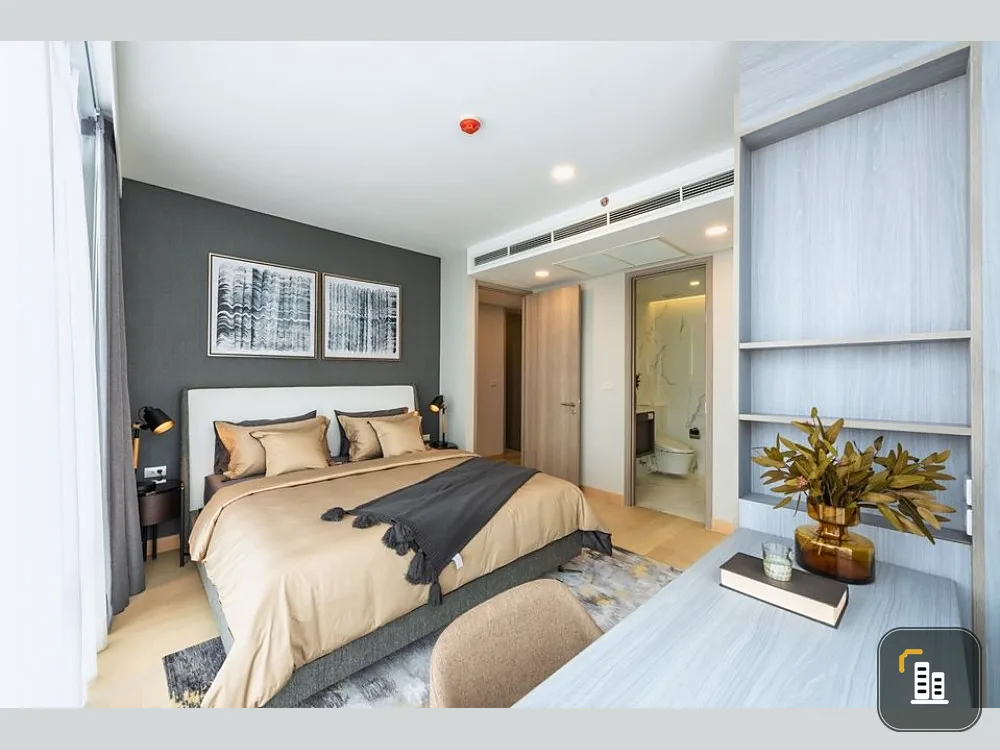 Condo for sale, Siamese Exclusive Queen, high floor, west + south, park view, fully furnished, urgently