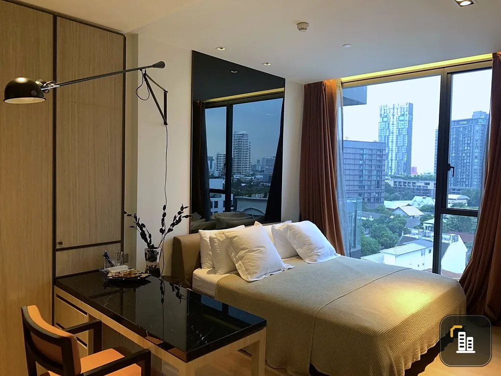 Condo for rent BEATNIQ Sukhumvit 32 nice decorated room Furniture + electrical appliances complete set. Book now.