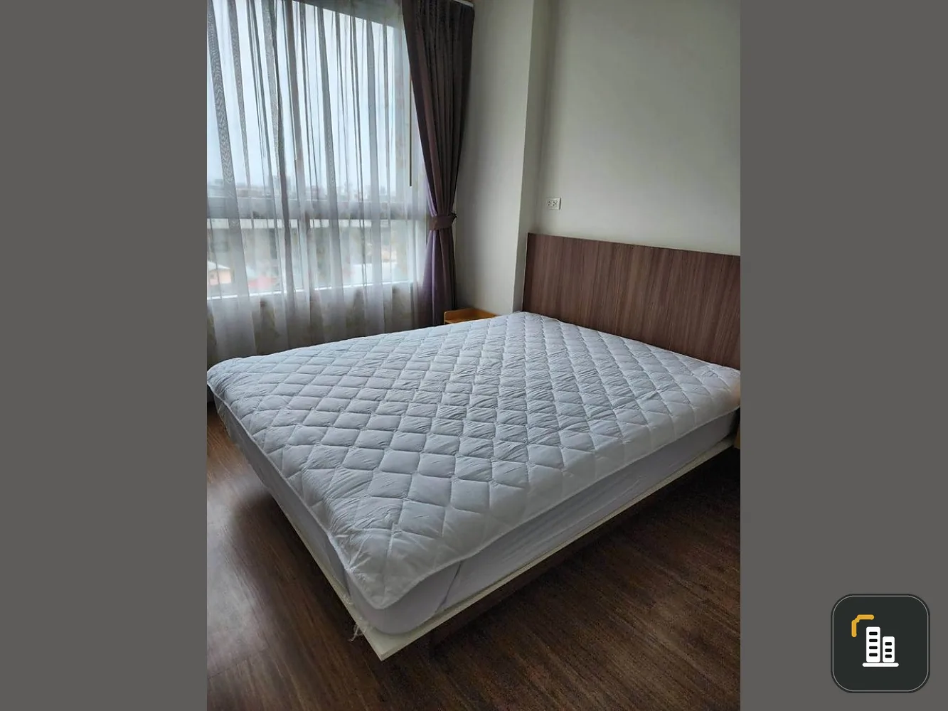 Sell / rent U Delight @ Huamak Station, good looking room, complete with electrical appliances There is a washing machine inside. Book now.