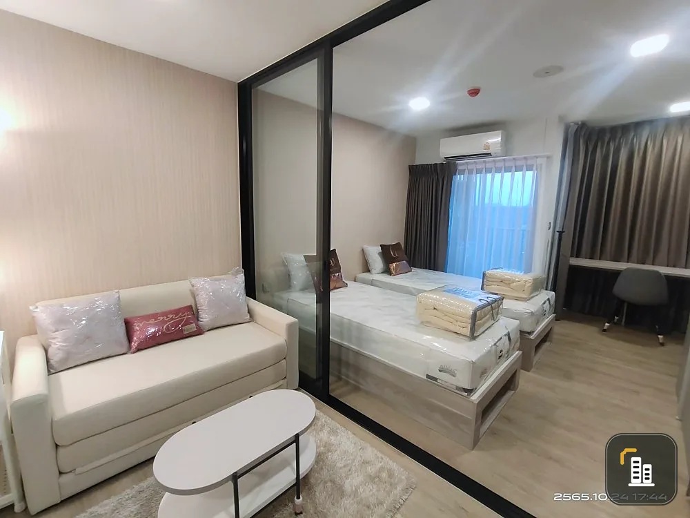 Condo for rent, Cave TU, nice room, simple style, soft tones, complete set of furniture and electrical appliances, book now