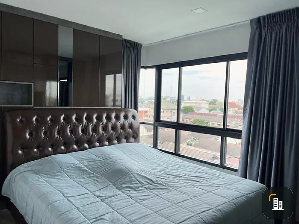 Sale The Nine Pinklao-Charan, corner room, 2 bedrooms, built-in, fully furnished, clear view, airy, book now