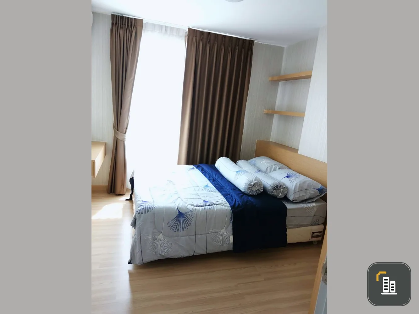 Selling Rim Condo Rangsit, 1 bedroom, 1 bathroom, fully furnished, great price, hurry to reserve before it slips out.