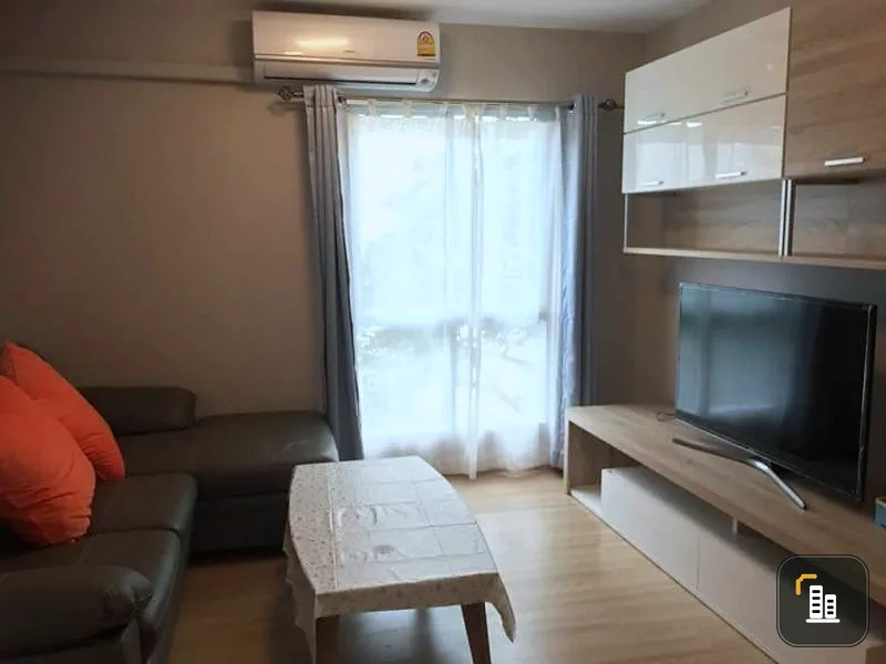 Beautiful room, fully furnished, ready to move in. Sell Plum Condo Chaengwattana Phase 1