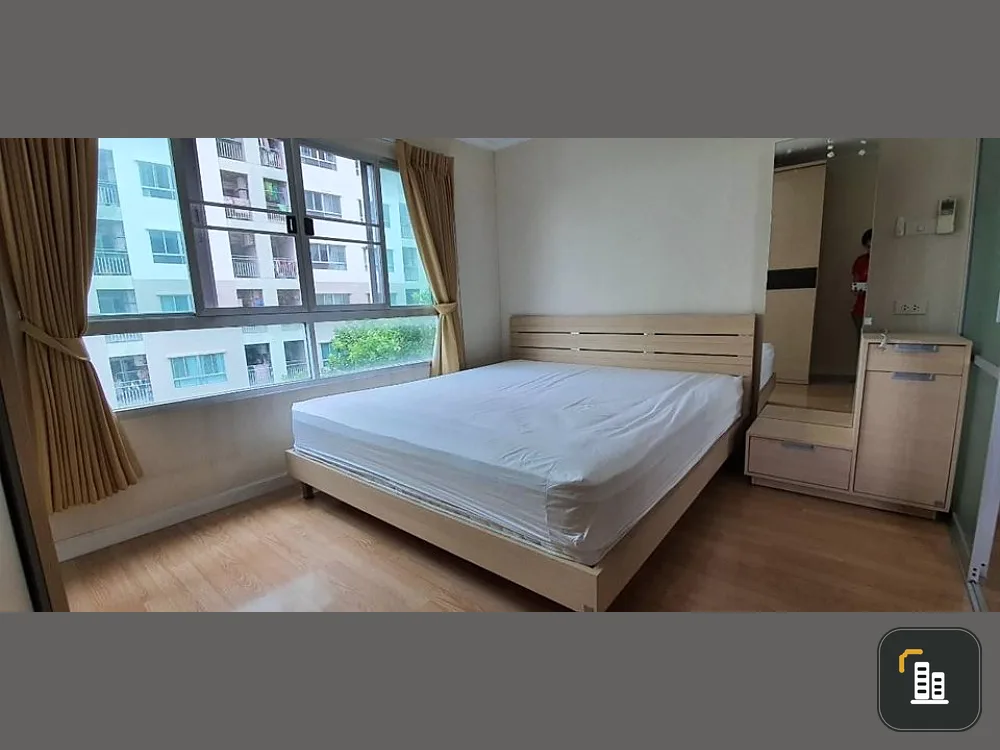 Condo for sale, Lumpini Place Rama 8, 4th floor, corner room, fully furnished, good atmosphere, convenient transportation, book now!!