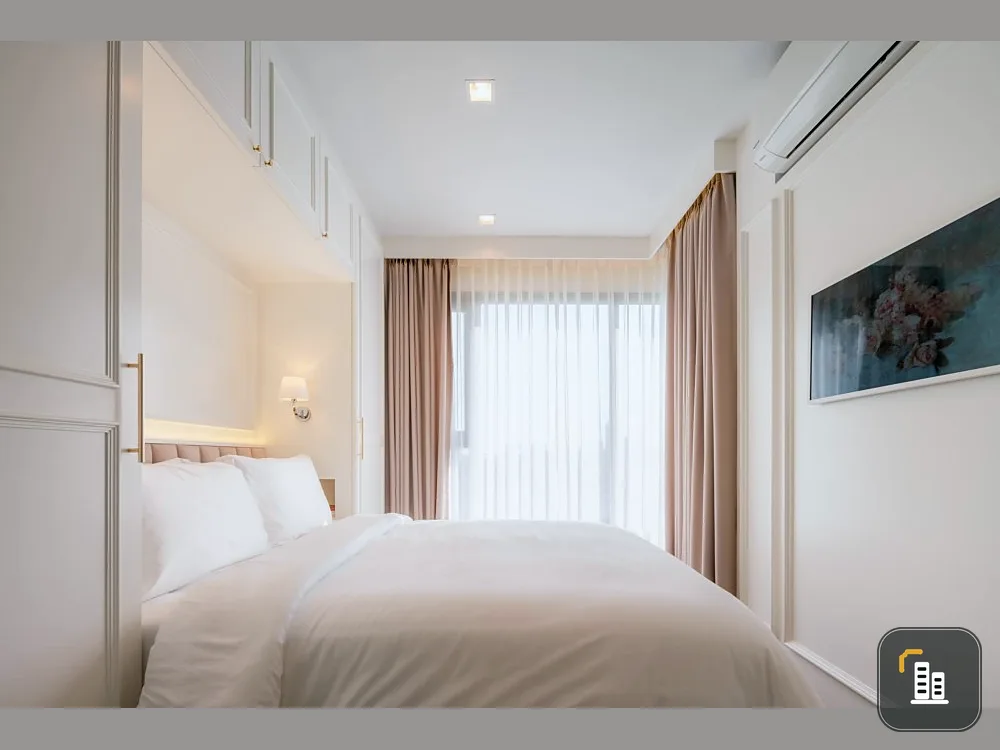 Condo for rent Life Ladprao Valley, all furniture is made to order. complete electrical appliances Ready to move in!!
