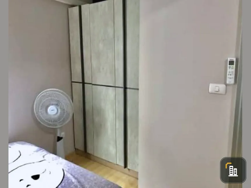 (Beautiful room number) Below the building is a swimming pool, fitness center for sale, Plum Condo Chaengwattana Station, Phase 3, Building C, Floor 5