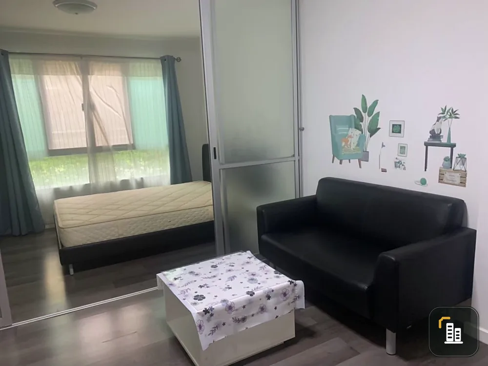 Urgent sale!! D Condo Campus Resort Abac Bangna Abac 1st floor, Building D, ready to move in. Hurry up and book now!!