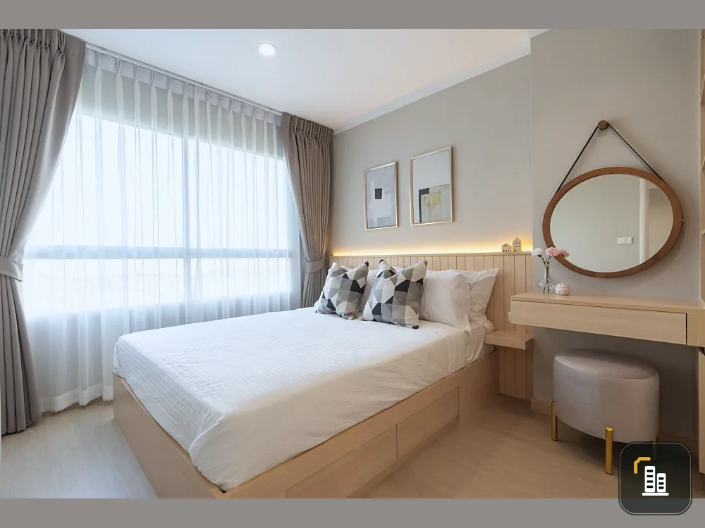 Sell Lumpini Park Rama 9 - Ratchada, beautiful decorated room. Appliances ready, 14th floor, high view, book now.