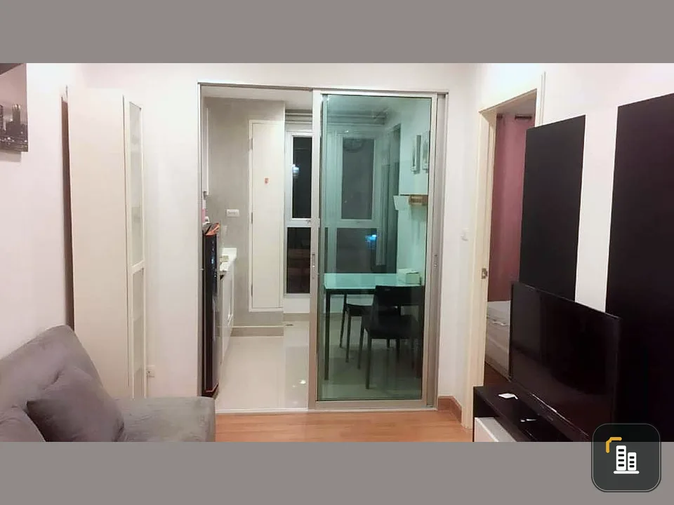 Condo for sale, Centric Ratchada-Sutthisan, fully furnished room. Dividing zones for perfect use. Book now.