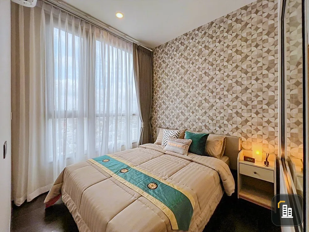 Condo for rent sell, Park Origin Thonglor, the room is very beautiful, not hot, nothing obscures, don't wait !!