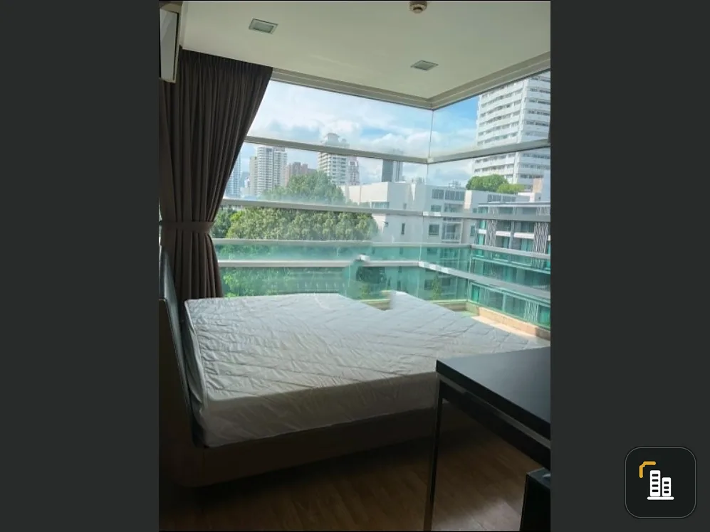 For rent!! The Alcove 49, size 2 bedrooms, 8th floor, beautiful view, corner room, ready to move in, book now!!