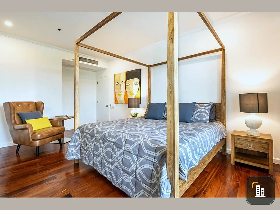 Condo for rent Baan Chao Phraya large balcony well decorated Fully furnished, hurry up!!