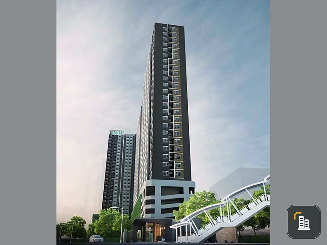 Condo for sale: Aspire Sathorn-Tha Phra, studio room, 8th floor, complete with facilities, good price, don't miss it