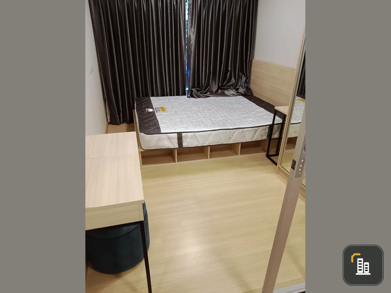Condo for rent, Plum Condo Rangsit Alive Phase 1, beautiful room, separated into separate sections, book now, hurry up.