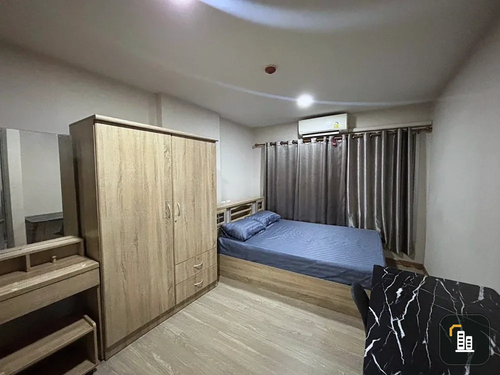 Condo for rent, B Condo Phaholyothin, Building B, 8th floor, fully furnished room. Immediately available, book now.