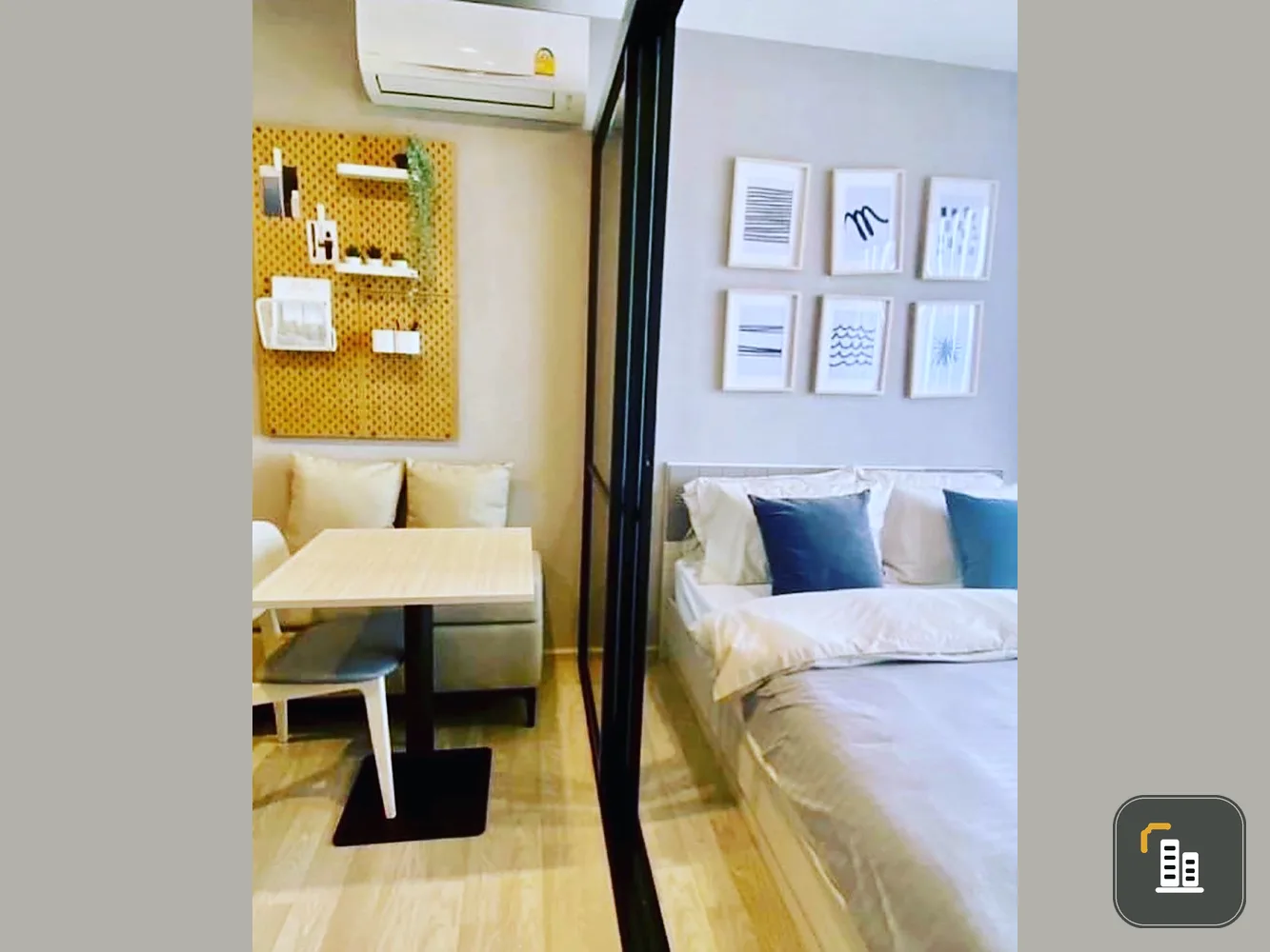 Condo for rent, IDEO MOBI Sukhumvit Eastpoint, 28th floor, city view, fully furnished, ready to move in, book now.