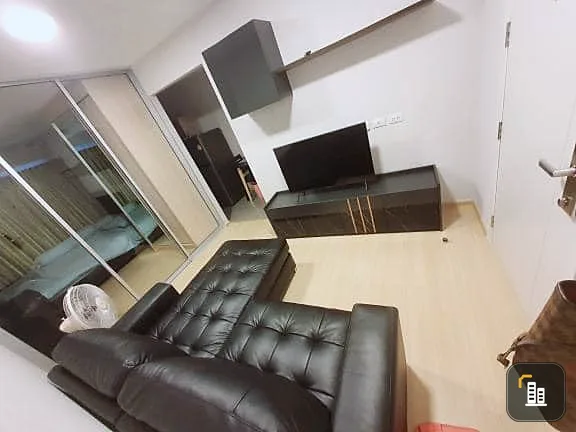 Condo for rent, Plum Condo Rangsit Alive Phase 1, 8th floor, Building D, fully furnished room, ready to move in, book now before it's out of hand.