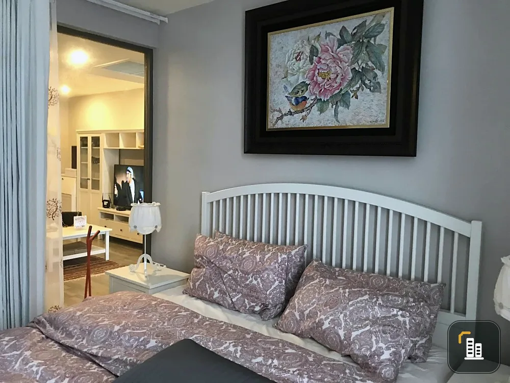 Condo for sale, rent, The Room Sathorn, Thanon Pan, high floor, west, clear view, unblocked view, fully built-in.