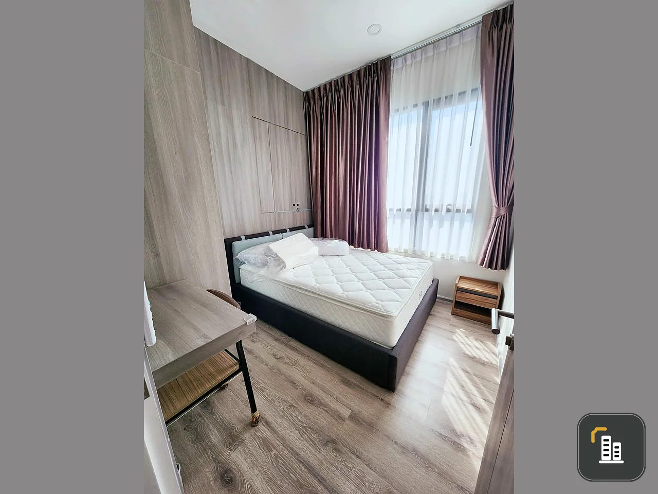 For sale/rent Knightbridge collage Ramkhamhaeng nice dressing room The 22nd floor has a high view. Complete in one place, buy now.