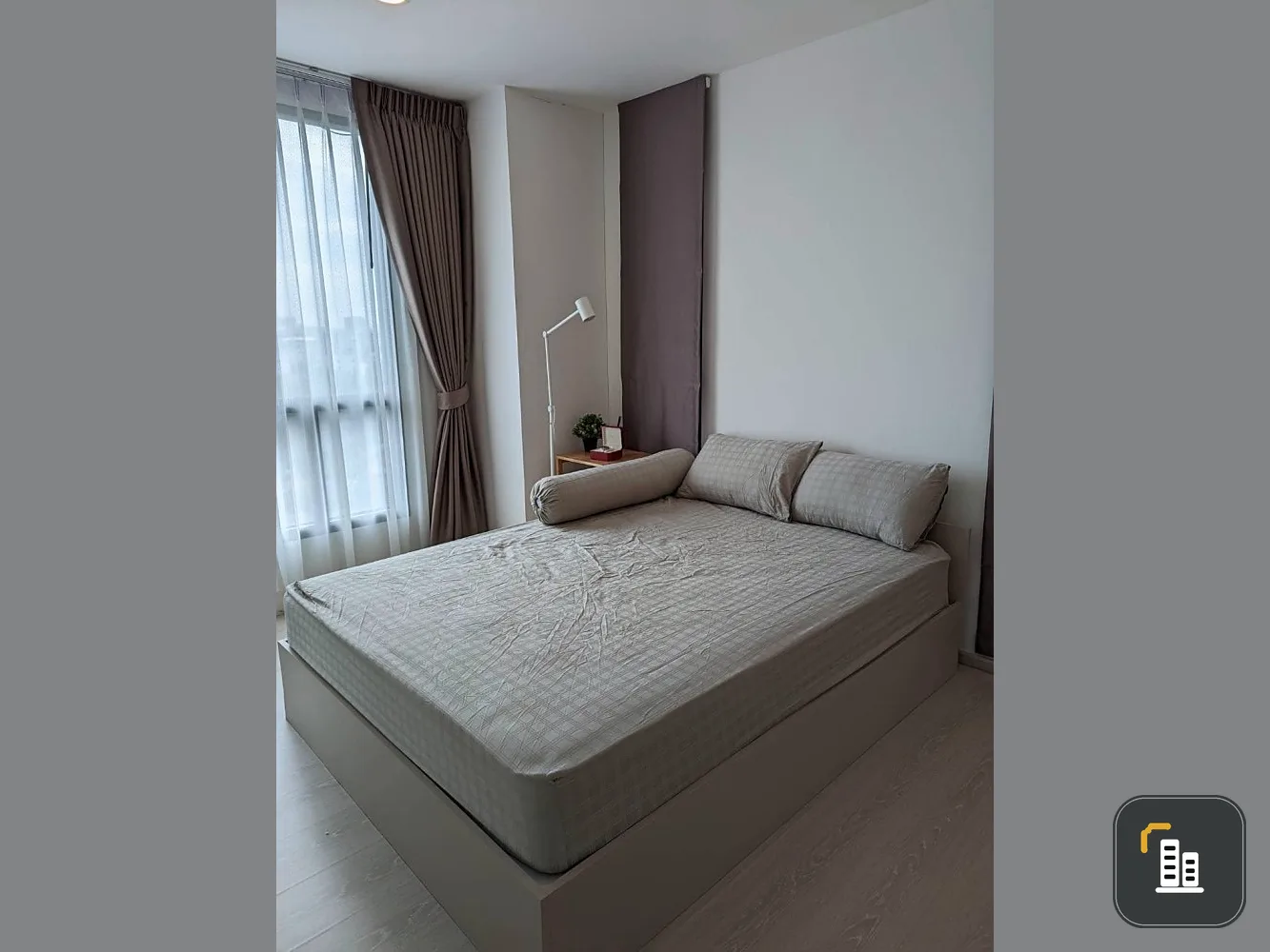 For rent, Knightsbridge Phaholyothin-Interchange, corner room, private, garden view, good atmosphere, hurry to book
