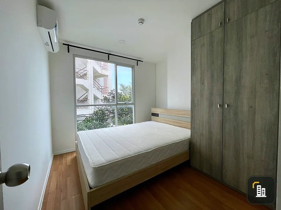 Condo for sale, Lumpini Place Bangna Km. 3, north, fully furnished. The room is ready complete electrical appliances
