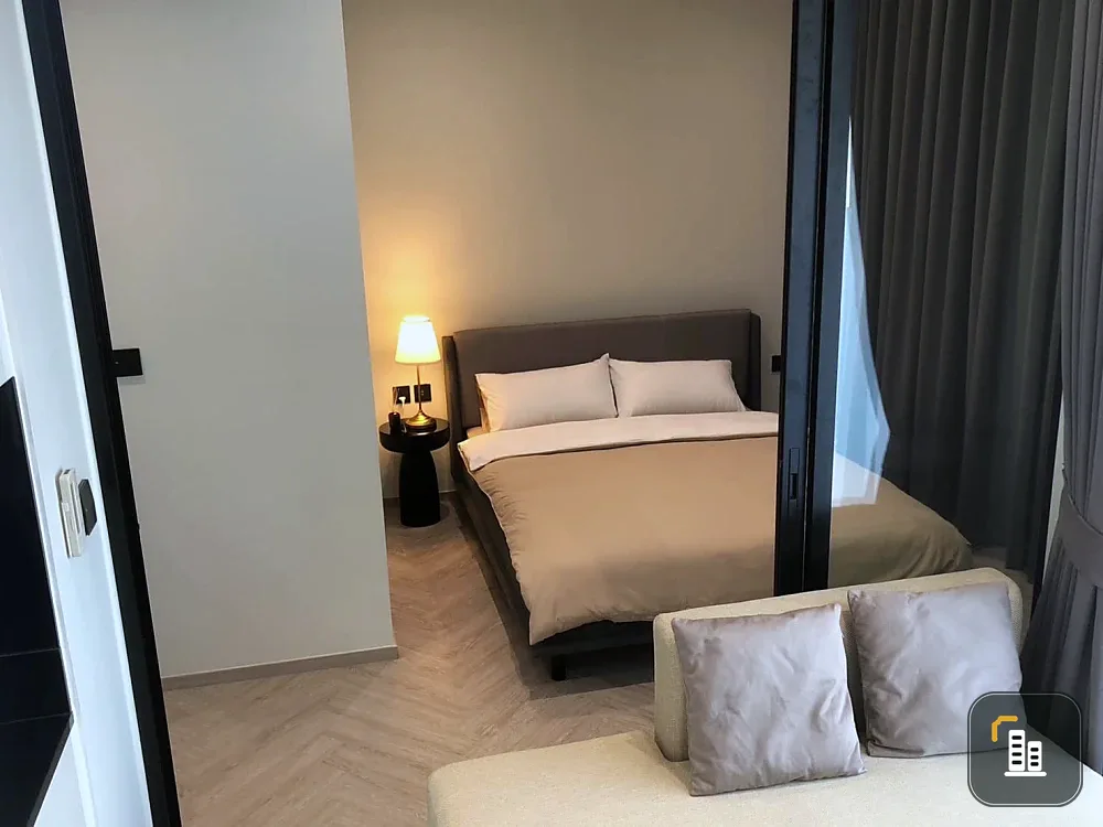 for sale, Chapter Charoennakorn Riverside, high floor room, beautiful view, the wall of the room is not attached to anyone, very private, book n