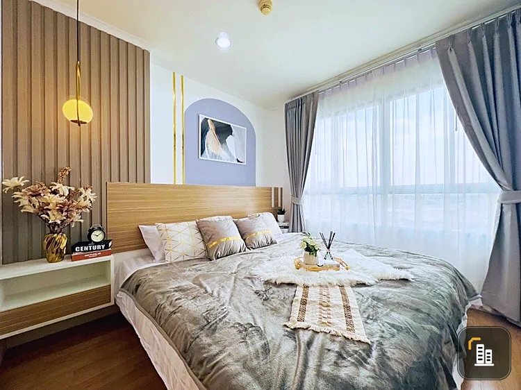 Condo for sale, Lumpini Park Pinklao, open view, city view, beautiful room, fully furnished, don't wait.
